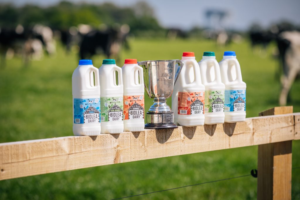 Bidlea dairy award winning milk